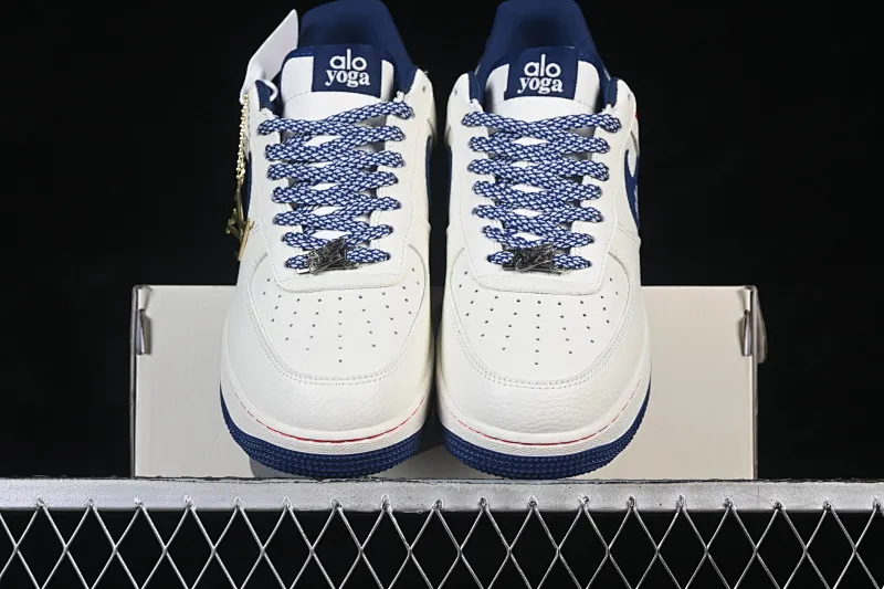 All categories Nk Air Force 1 Air Force series Nk Air Force 1 Low Air Force low top Nike Air Force 1'07 Low joint milk white red blue Air Force 1 low top casual sneakers XY9025-011